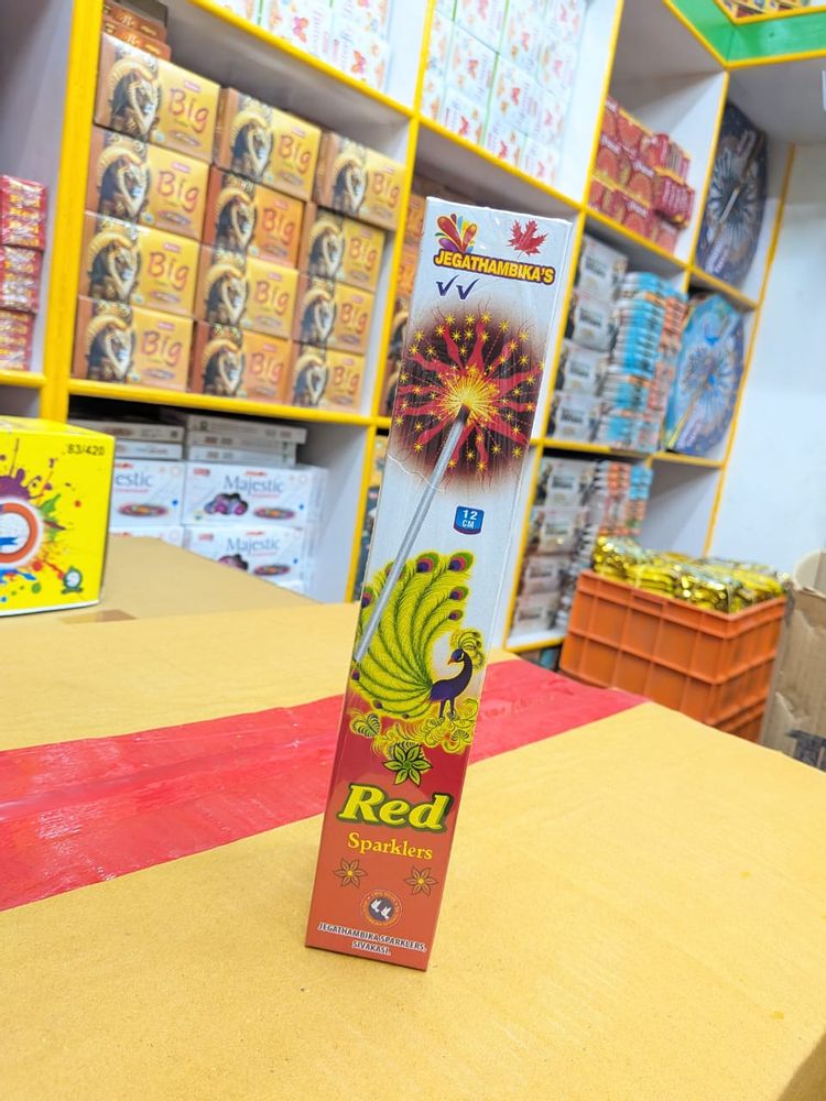 12 cm Red Sparklers