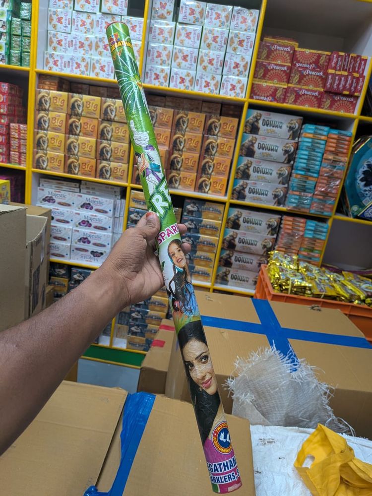 50 cm Green Sparklers