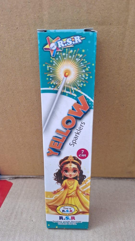 7cm Mix GREEN Sparklers