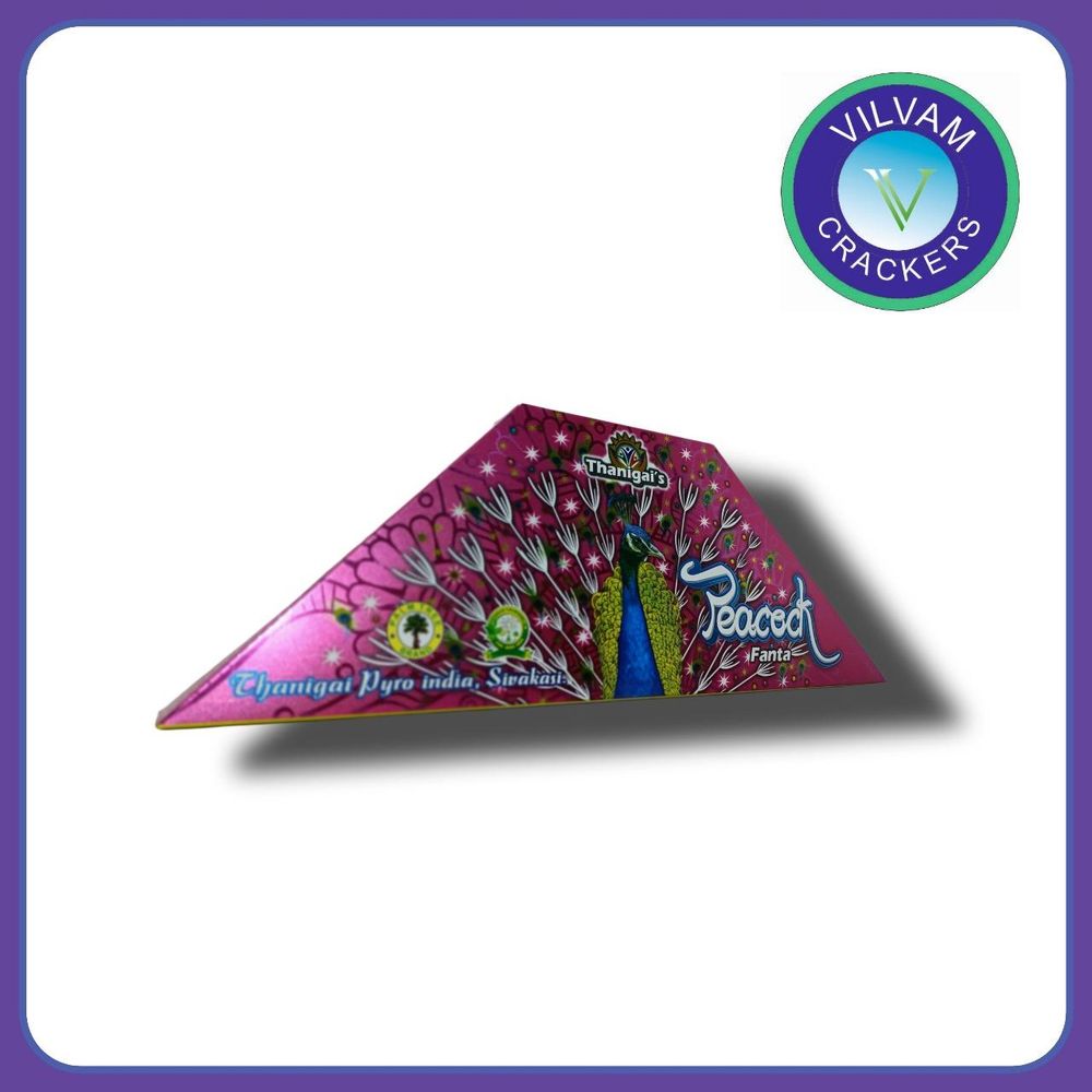 Bada Mega Peacock Multi Colour with Crackling