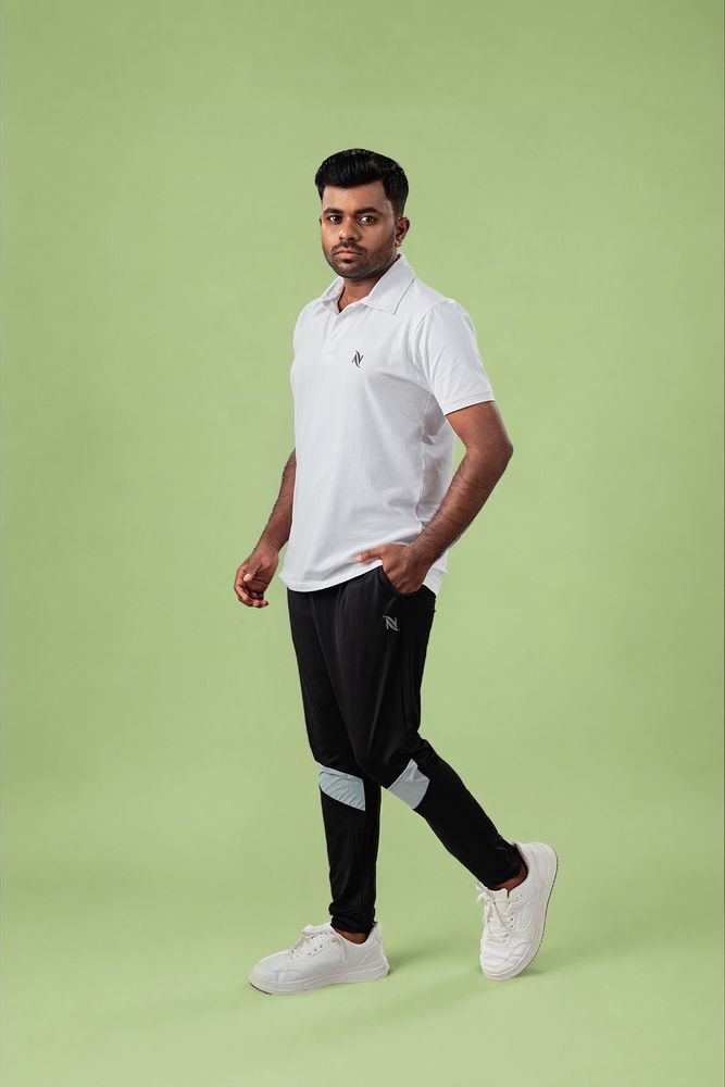 iygra polo t-shirt- White