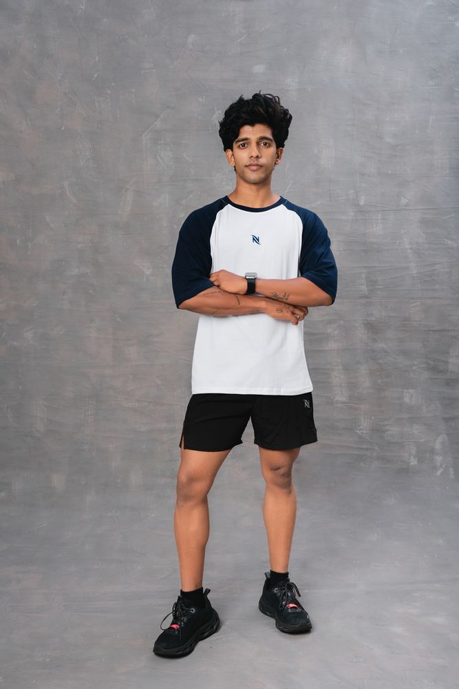 Men's Solid Slim Fit Shorts-Black