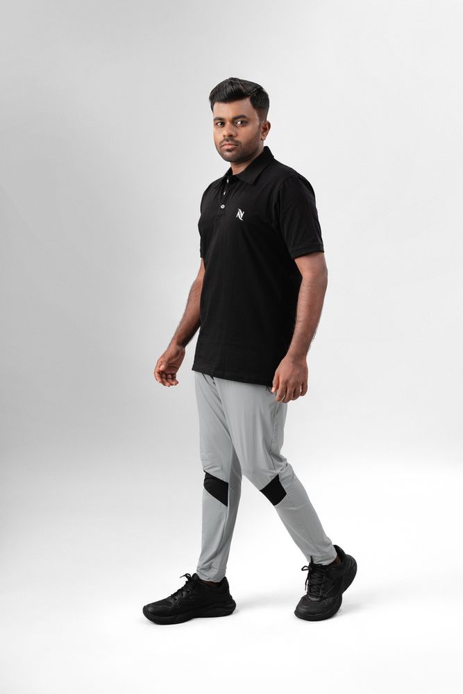 Nylon Spandax Tracks- Grey