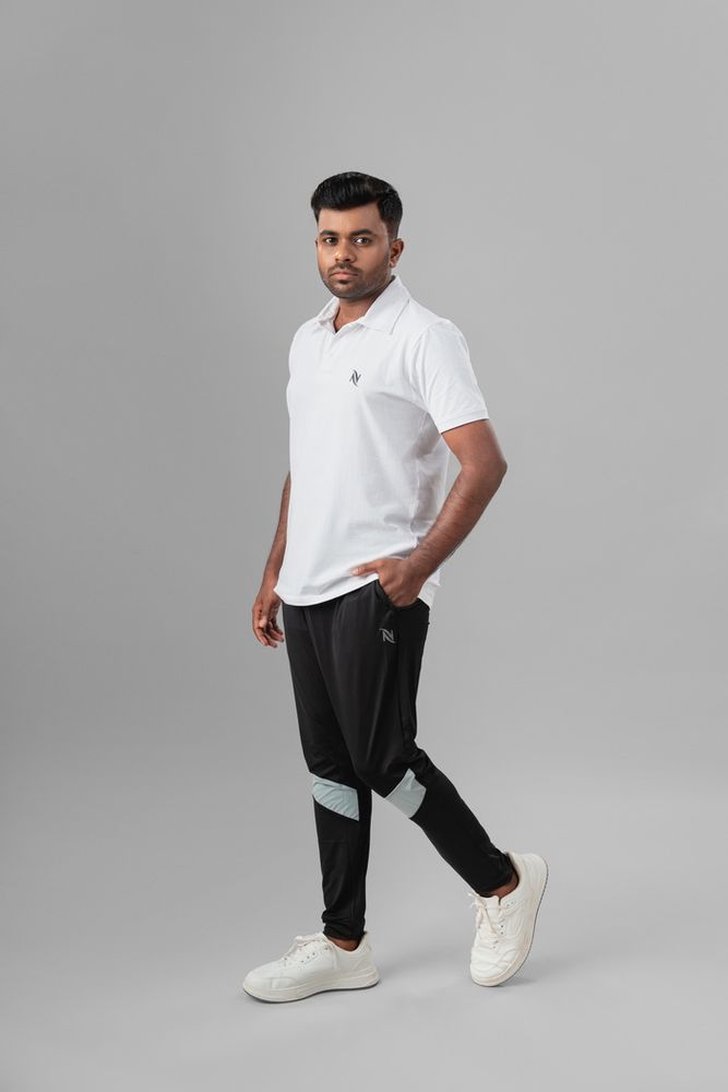 Nylon Spandex Tracks-Black