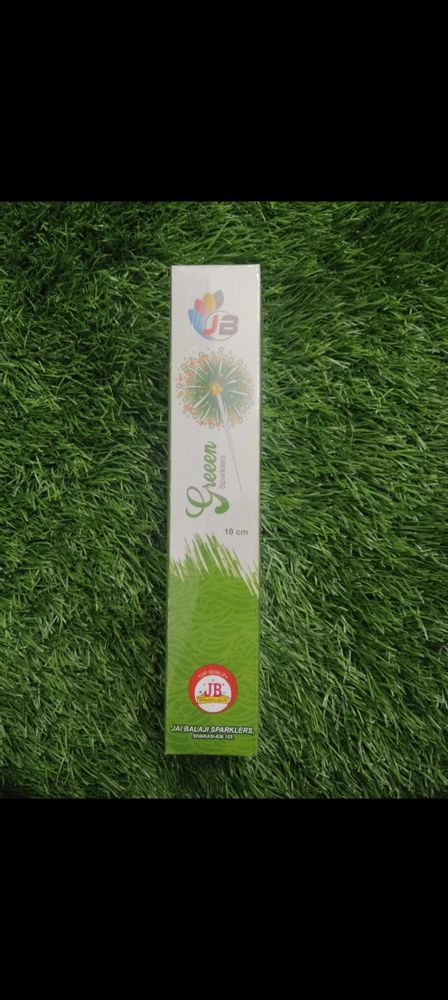 10 cm Green Sparklers