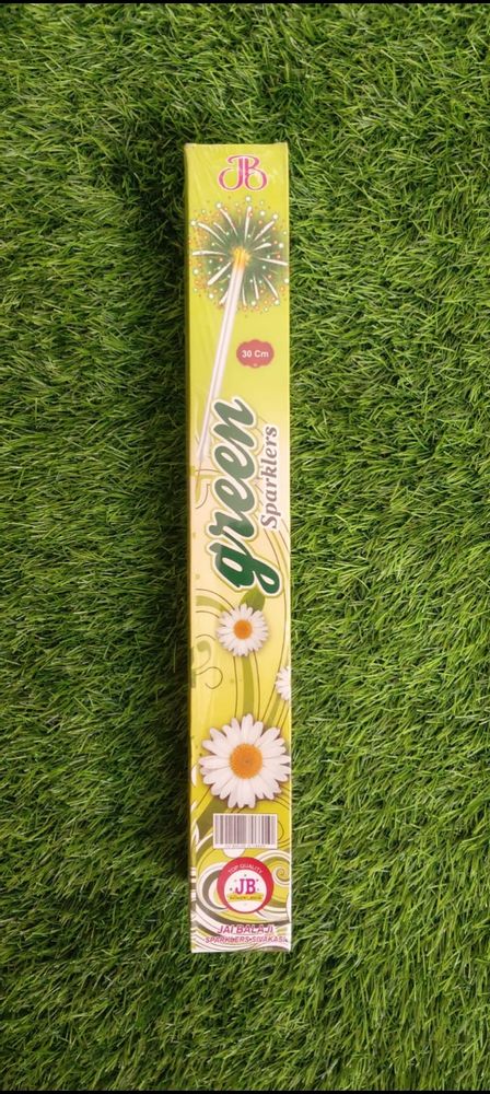 30 cm Green Sparklers
