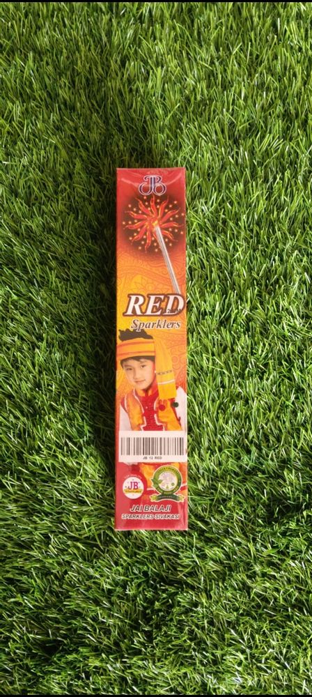 12 cm Red Sparklers