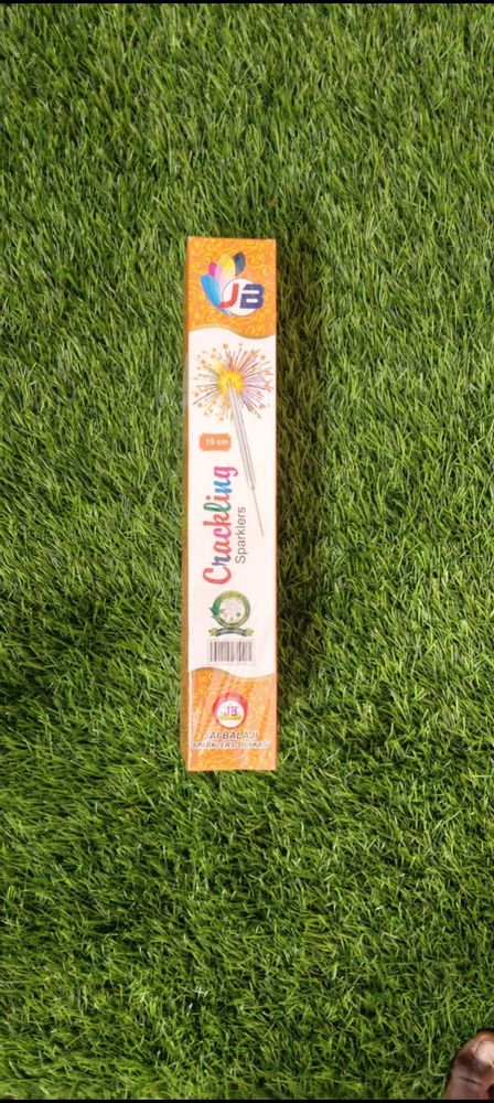 15 cm Green Sparklers