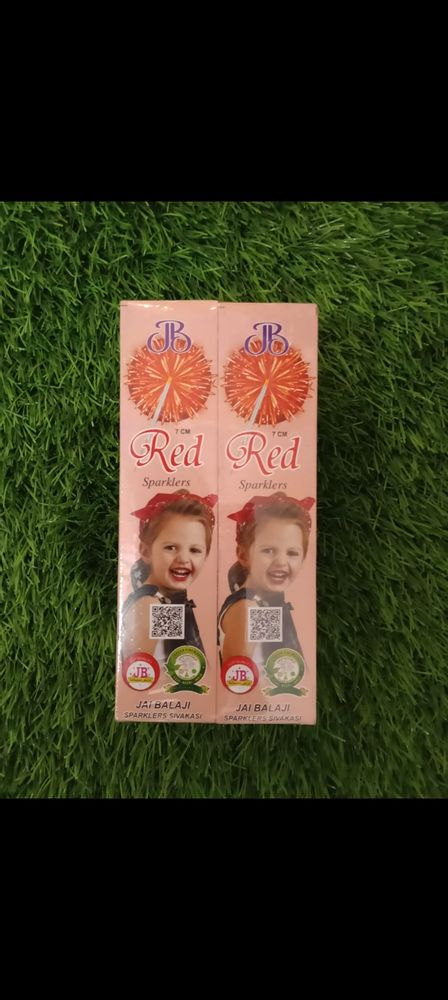 7 cm Red Sparklers