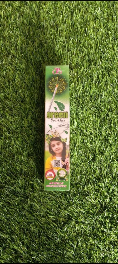 12 cm Green Sparklers