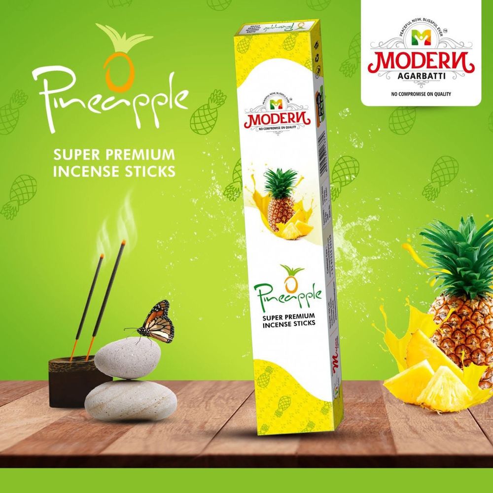 PINEAPPLE  INCENSE STICK (MODERN AGARPATTI) DAZON