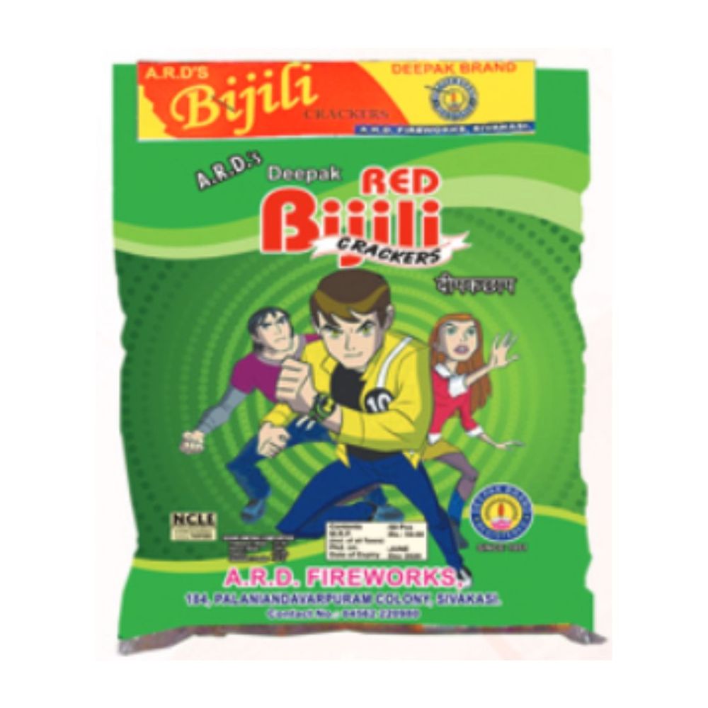 Deepak Red Bijili Crackers 50's Bag