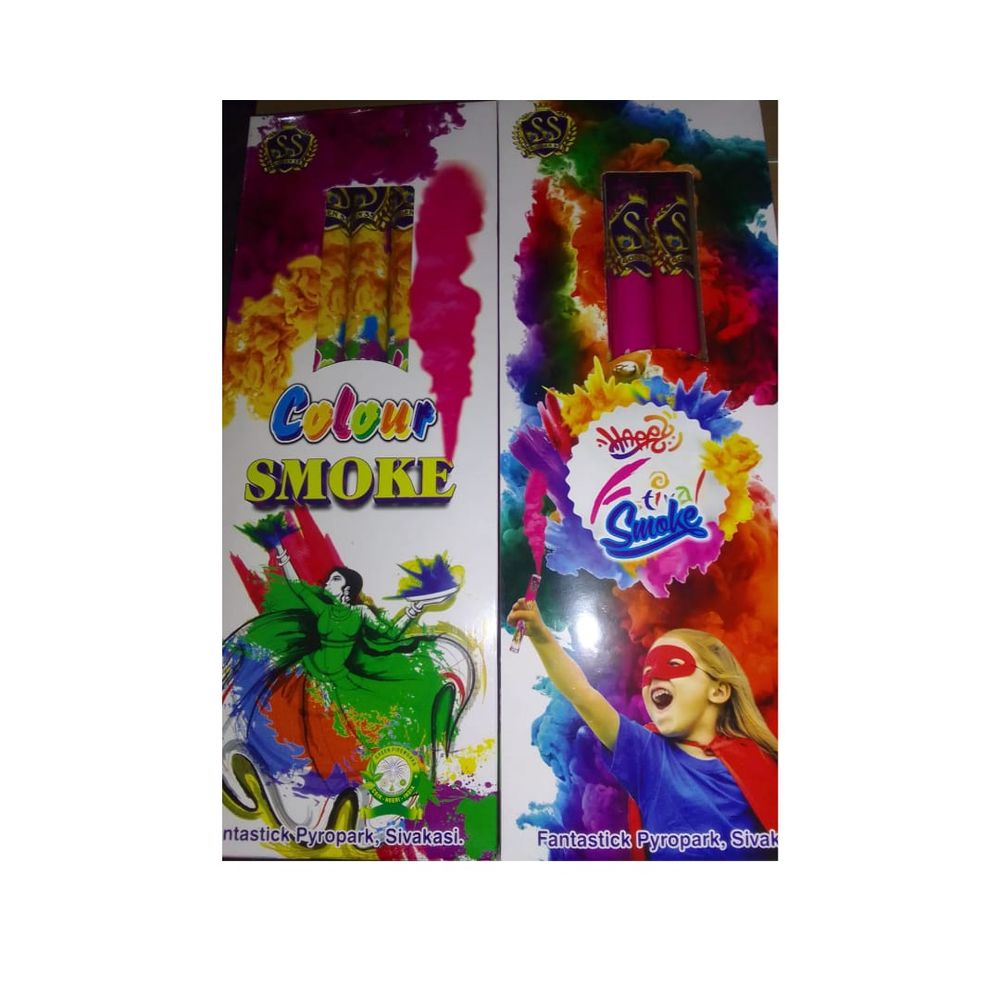Multi colour smoke