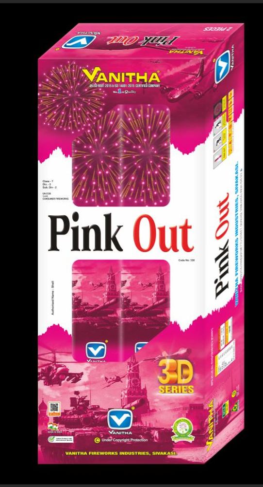pink out 5" Fancy 2pes pink out 5" Fancy 2pes
