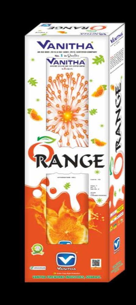 Orange 5" Fancy Orange 5" Fancy