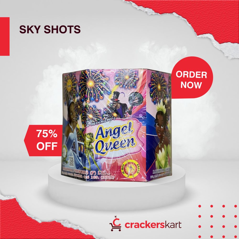 12 SHOT(RAVINDRA)(HEXAGON VARITIES)MULTICOLOUR