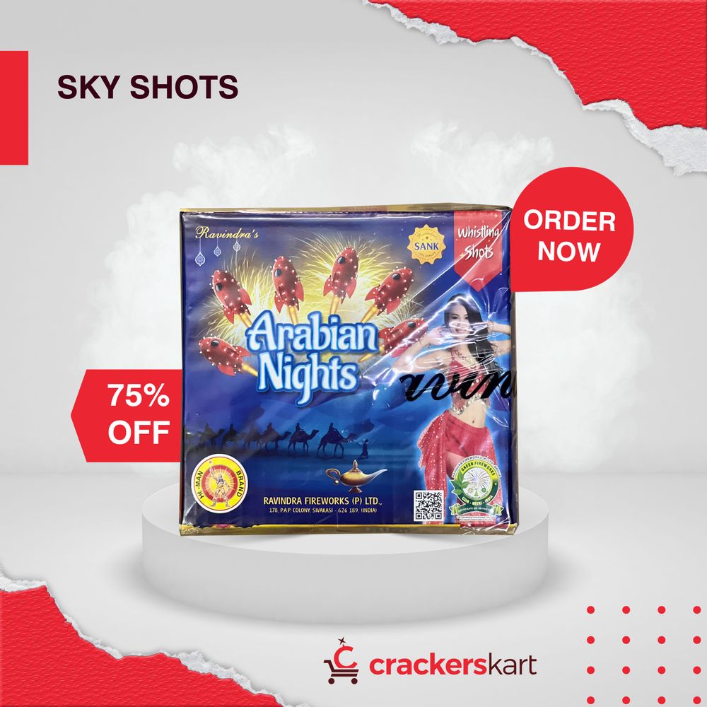 12 SHOT ARABIYAN NIGHT(WHISTLING SKY SHOT)