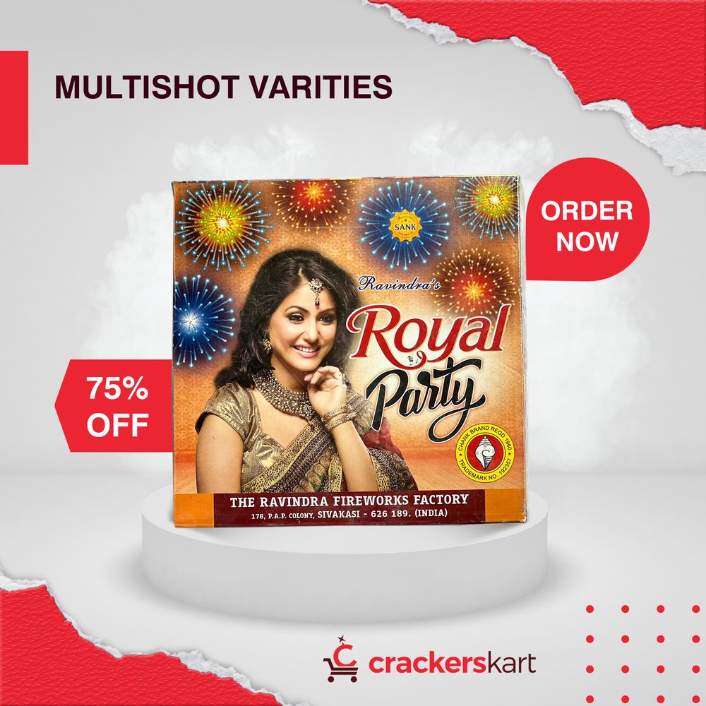1"PIPE ROYAL PARTY(6 MEGA CRACKLING)