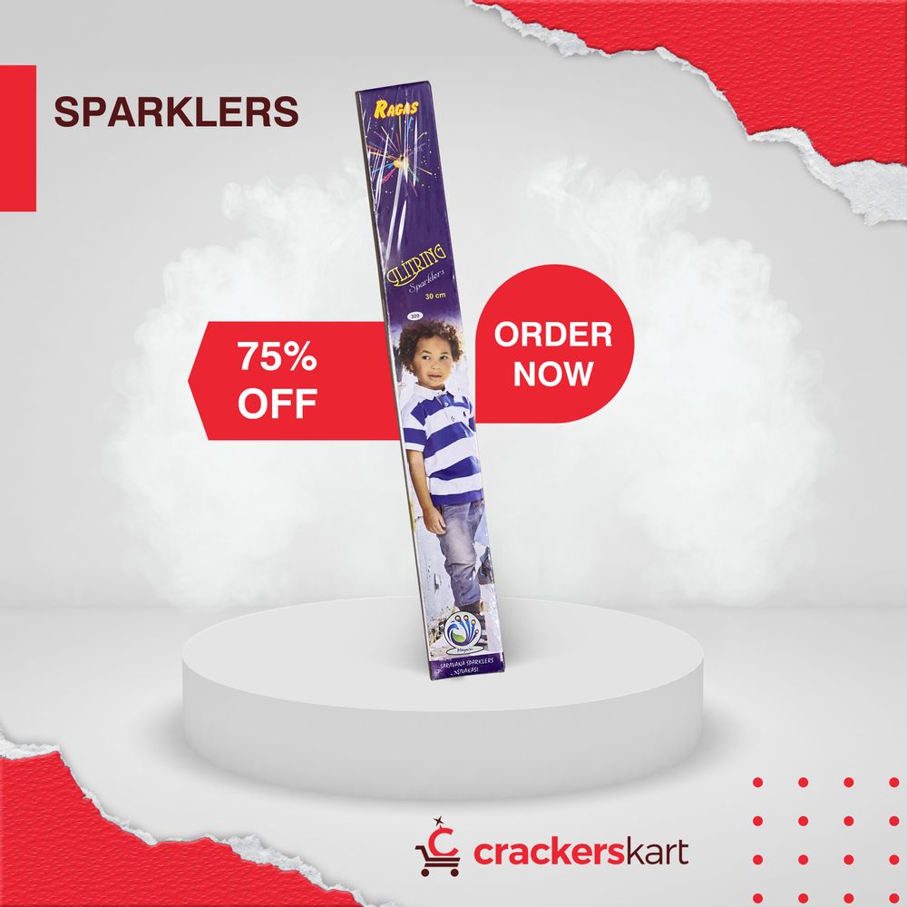 30CM GLITRING SPARKLERS