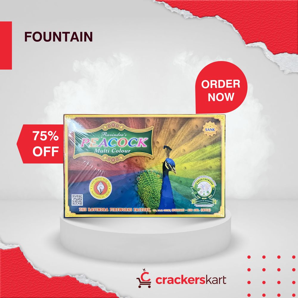 PEACOCK(FIVE FACE)(RAVINDRA)3 VARITIES