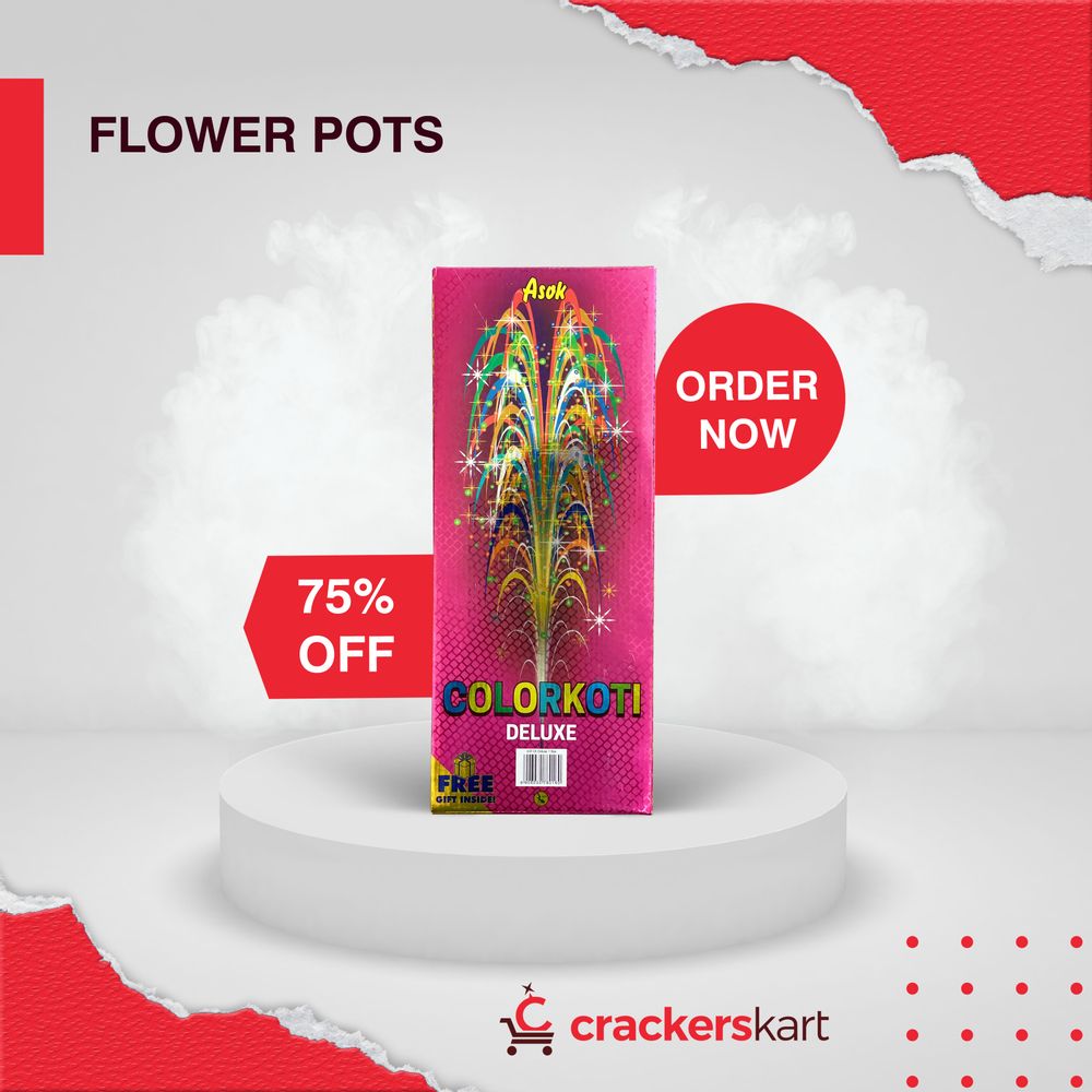 FLOWERPOT COLOURKOTI DELUXE(ASOK)