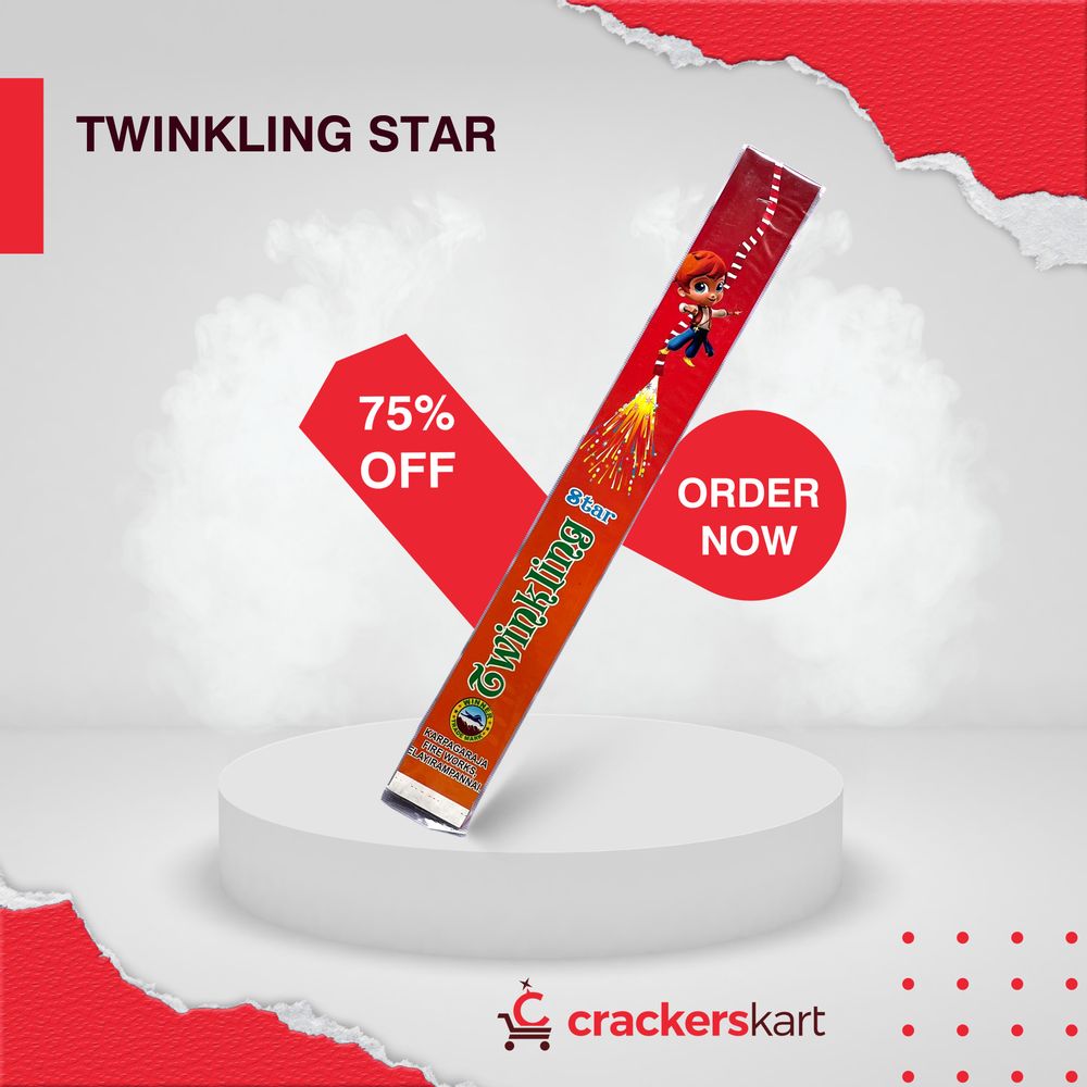JIL JIL TWINKLING RED STAR (KARPAGARAJA)