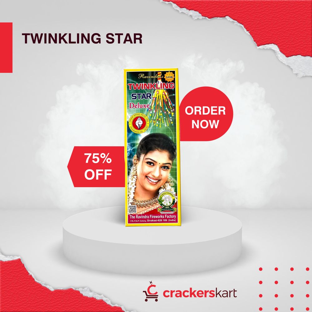 4"TWINKLING STAR(RAVINDRA OR KRISHNA)