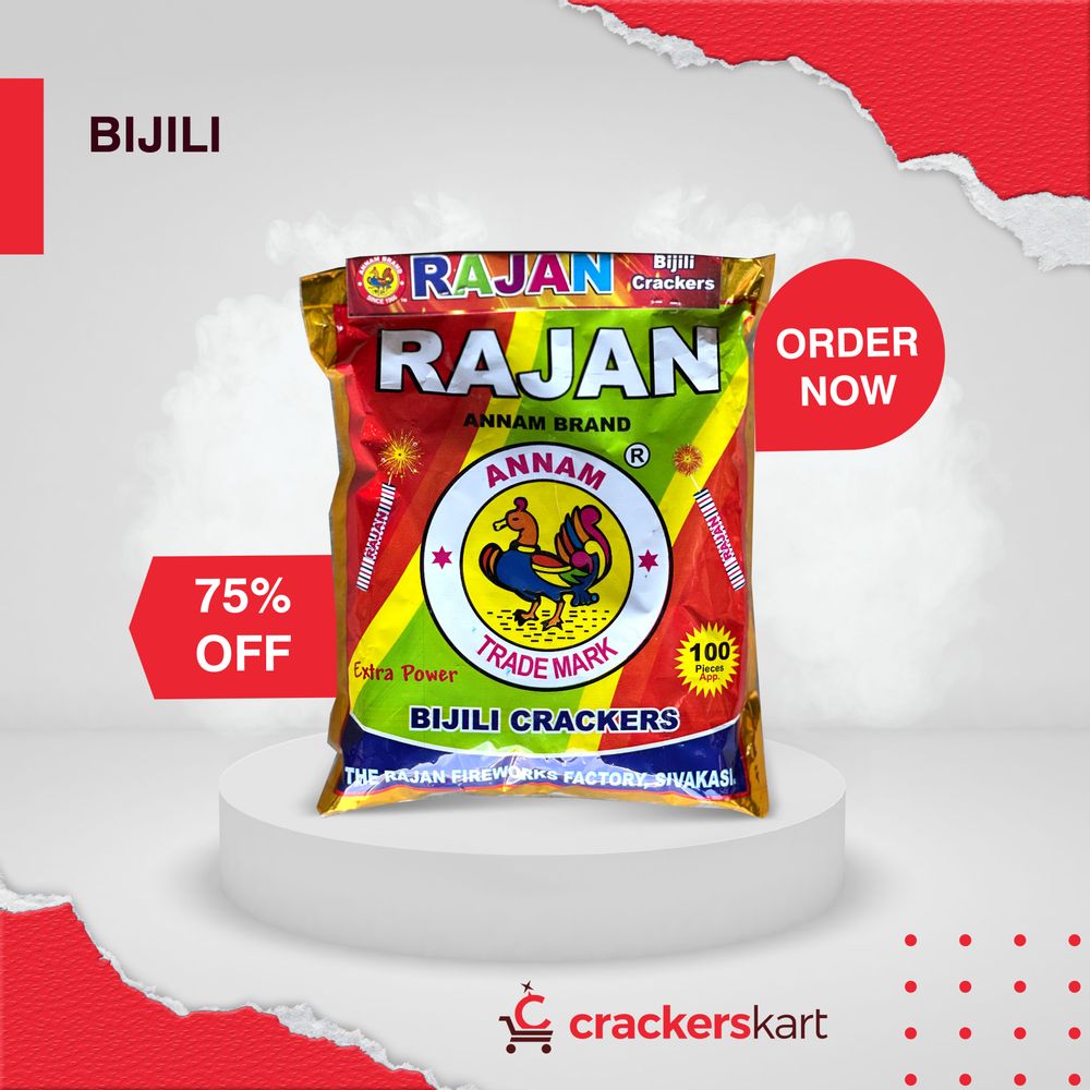 STIPPIED BIJILI(100 PCS)(RAJAN)