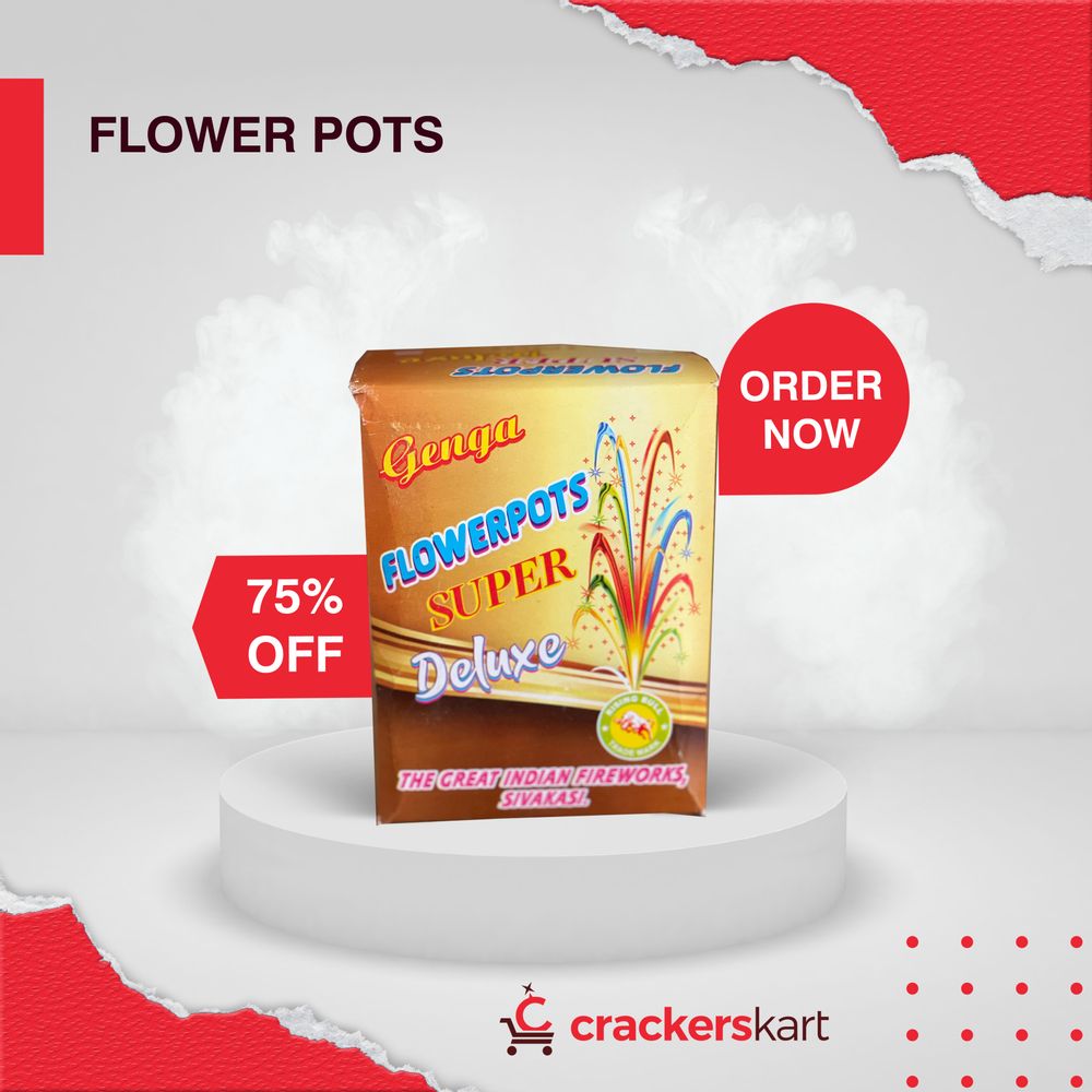 FLOWER POT SUPER DELUXE(2 PCE)