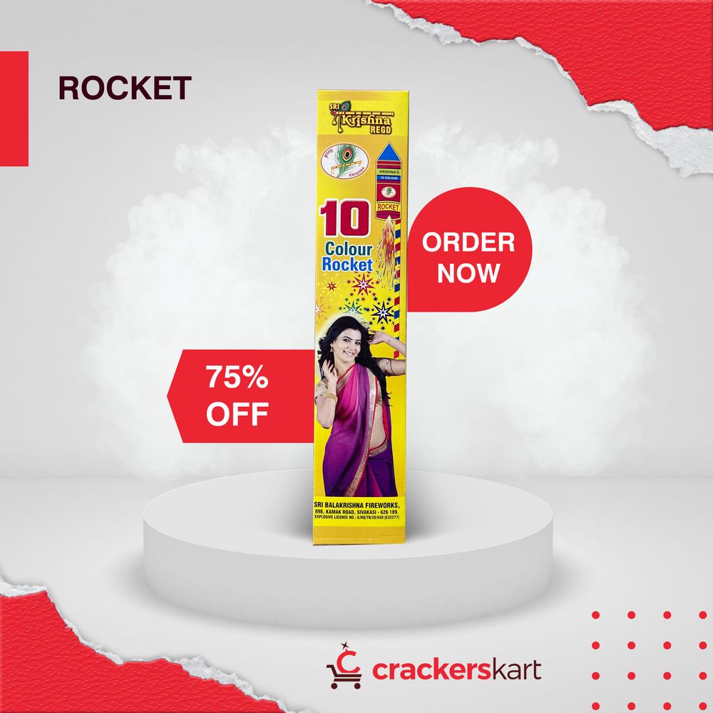 10 COLOUR ROCKET