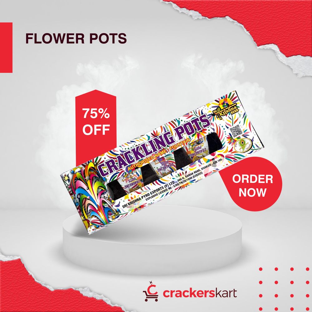 CRACKLING FLOWERPOT