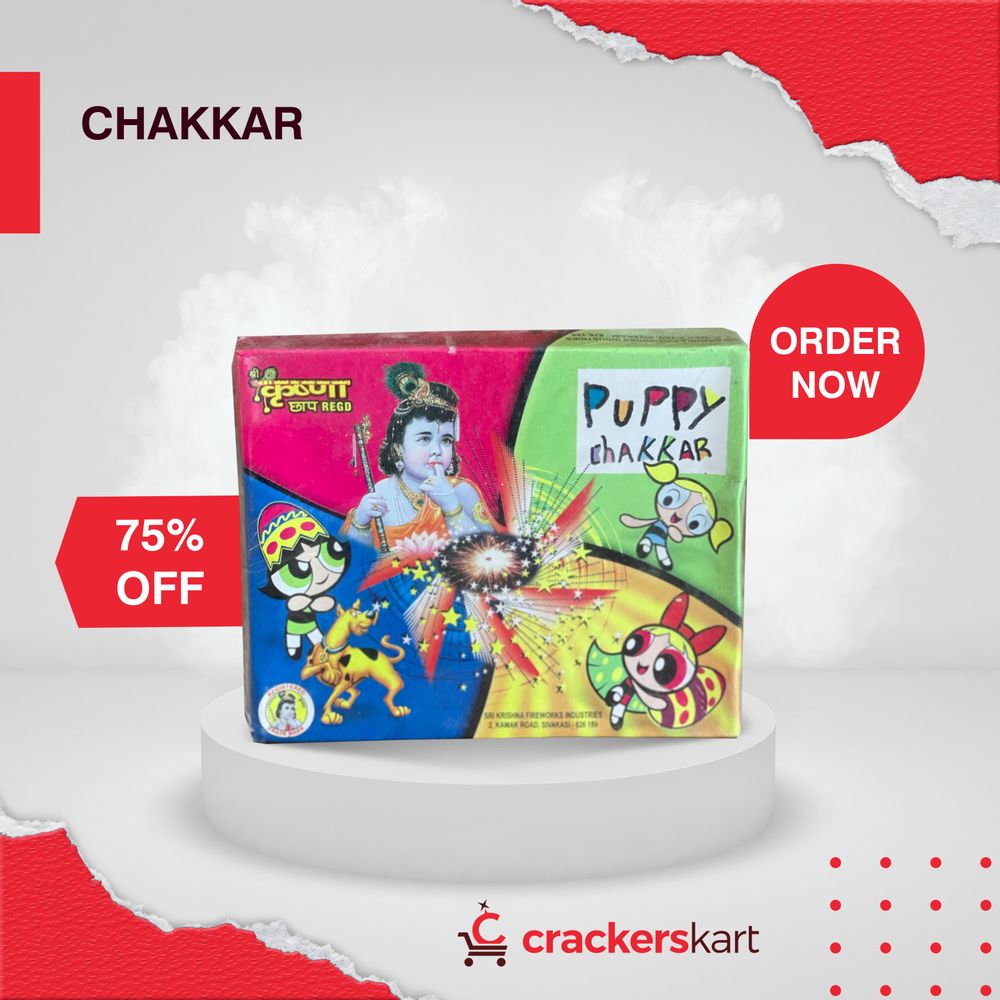 GROUND CHAKKER PUPPY(10 PCS)
