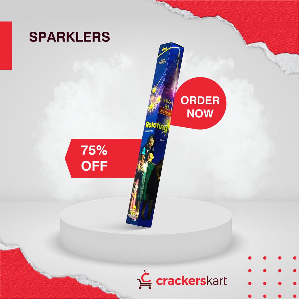 ROTATING SPARKLERS(ASOK BRAND)