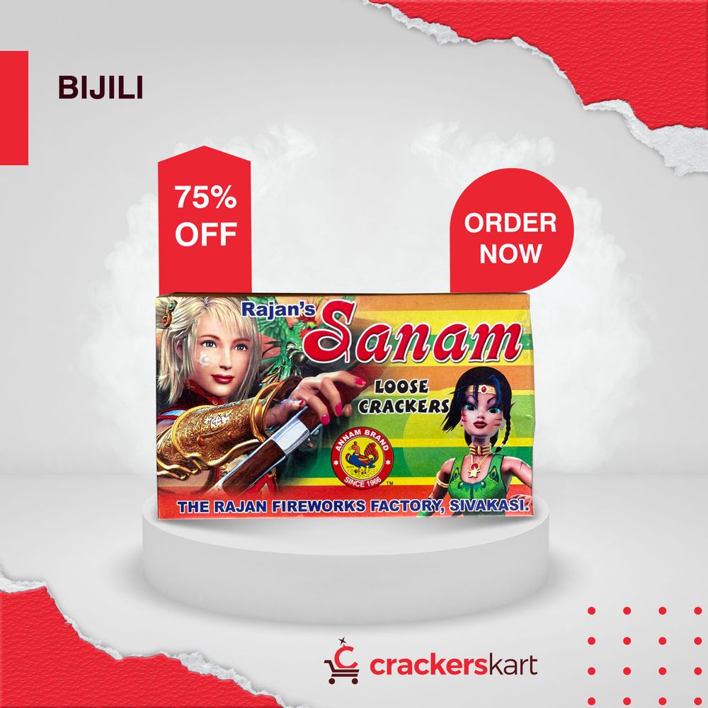 2"DIWALAI OR SANAM CRACKERS(RAJAN)