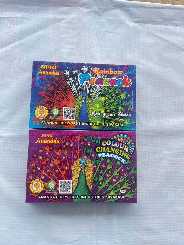 COLOUR CHANGING PEACOCK