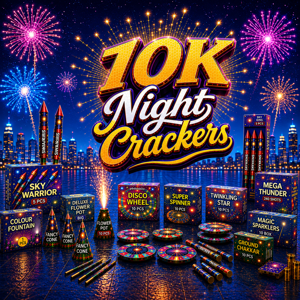 10K Night Crackers 84 Qty