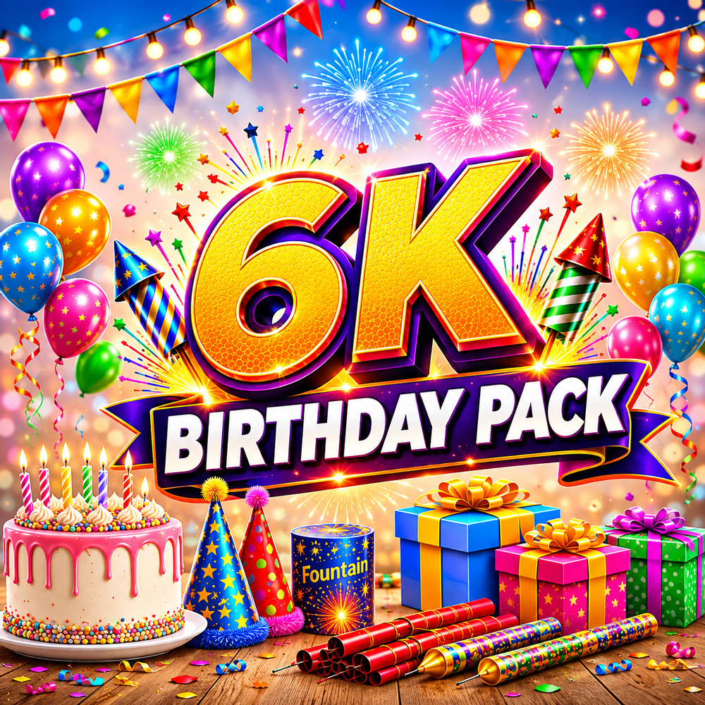 6K Birthday pack 26 Qty