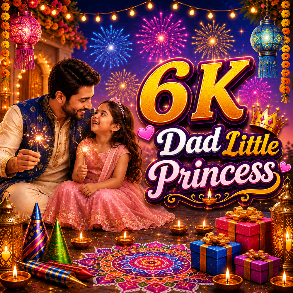 6K Dad's little princess 52 Qty