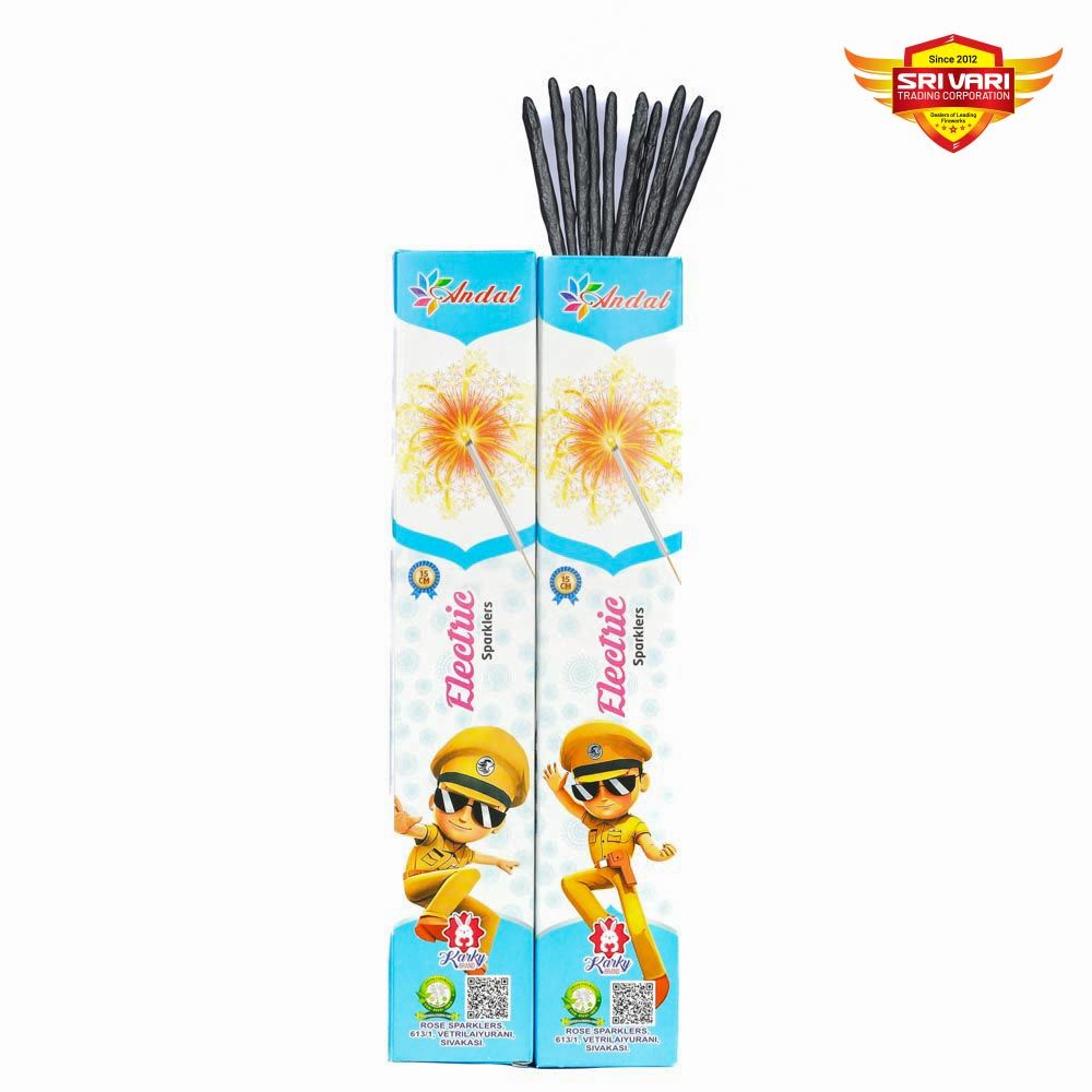 15CM ELECTRIC SPARKLERS (10 PCS) 15CM ELECTRIC SPARKLERS (10 PCS)