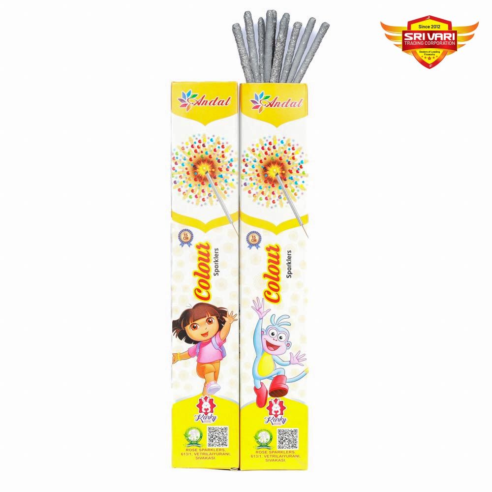 15CM COLOR SPARKLERS (10 PCS) 15CM COLOR SPARKLERS (10 PCS)