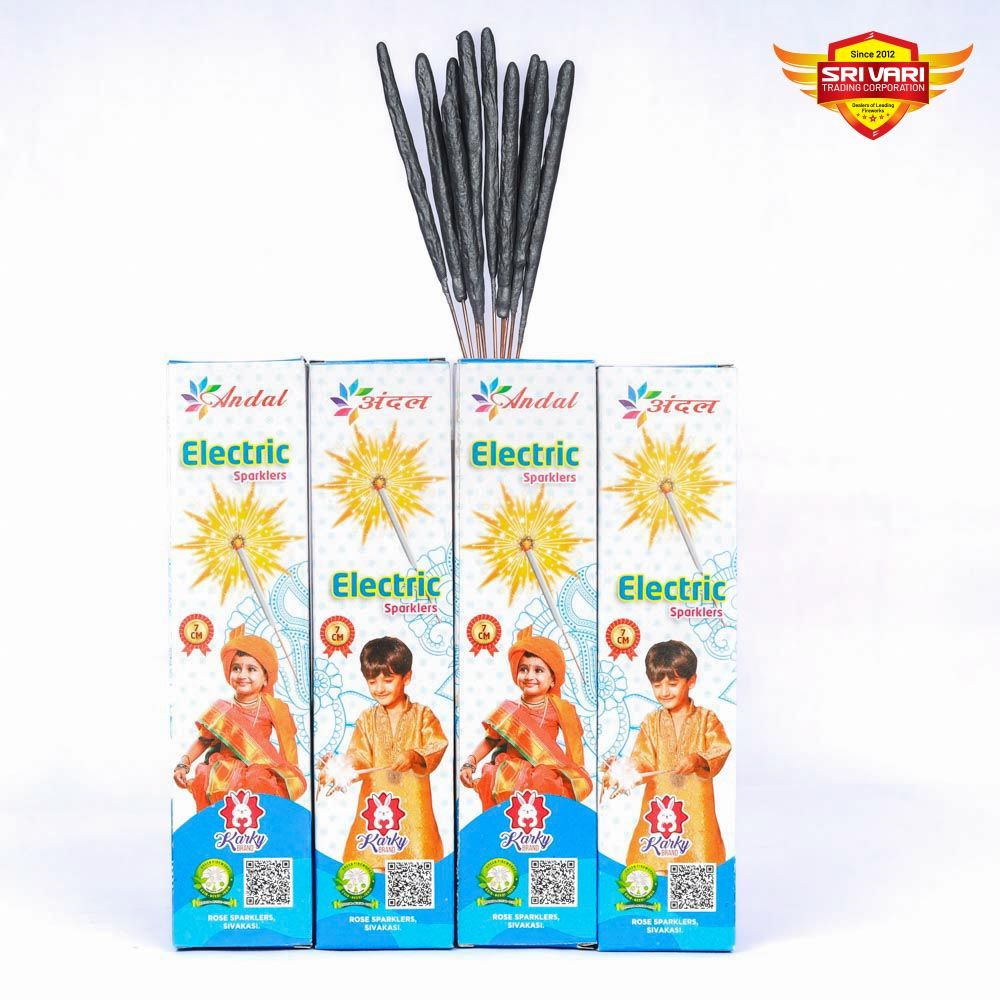 7CM ELECTRIC SPARKLERS (10 PCS) 7CM ELECTRIC SPARKLERS (10 PCS)