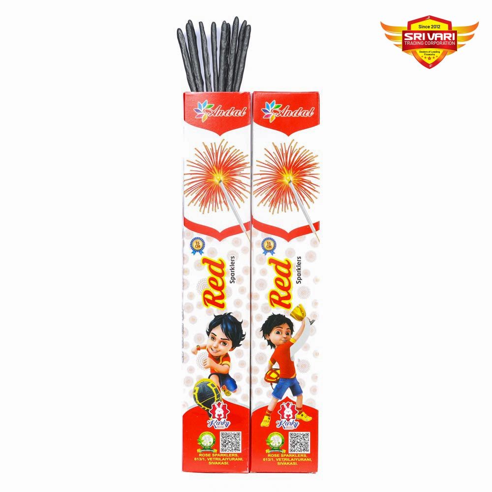 15CM RED SPARKLERS (10 PCS) 15CM RED SPARKLERS (10 PCS)