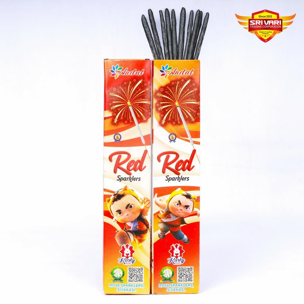 12CM RED SPARKLERS (10 PCS) 12CM RED SPARKLERS (10 PCS)