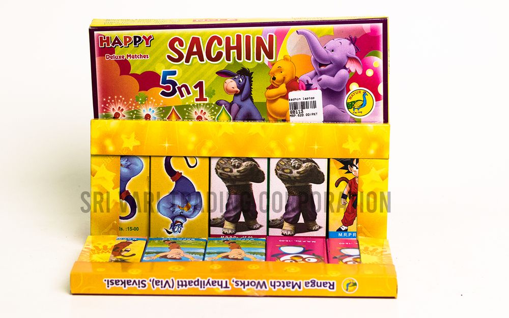 SACHINE LAPTOP MATCH BOX (10 BOX) SACHINE LAPTOP MATCH BOX (10 BOX)