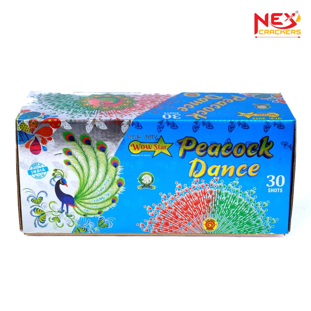 30 SHOT MULTICOLOUR PEACOCK 30 SHOT MULTICOLOUR PEACOCK