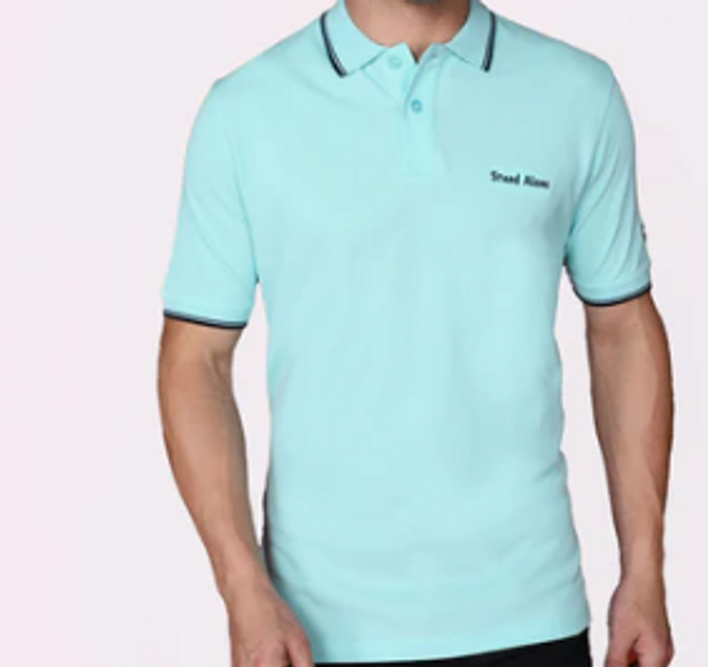 Color Block Polo