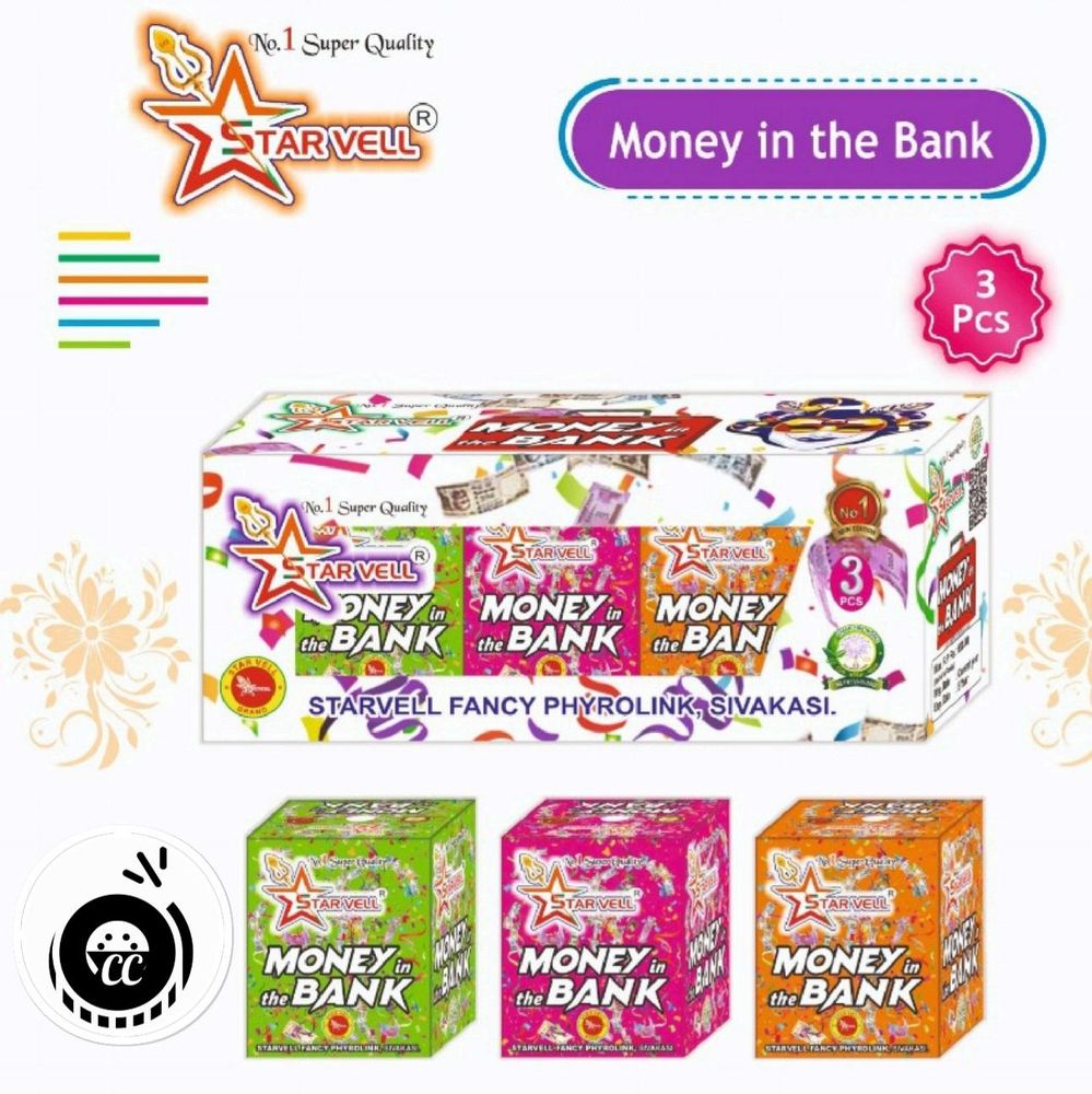 Money in The Bank (3Pcs)