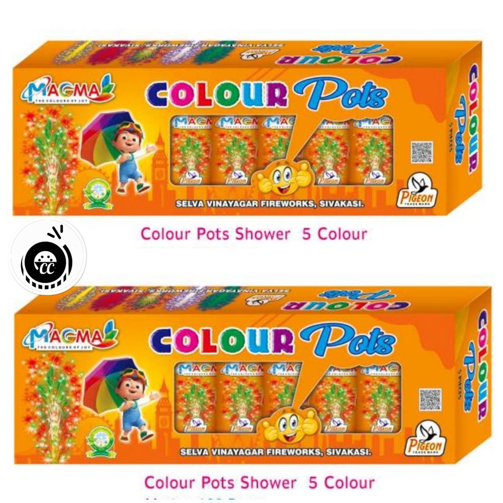 Colour Pots (5 Pcs)