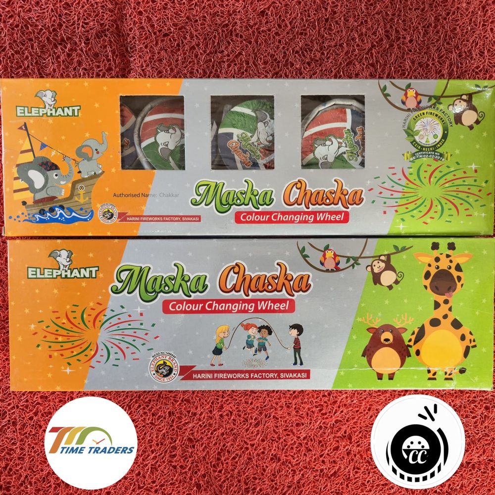 Maska Chaska Colour Changing Wheel (5 Pcs)