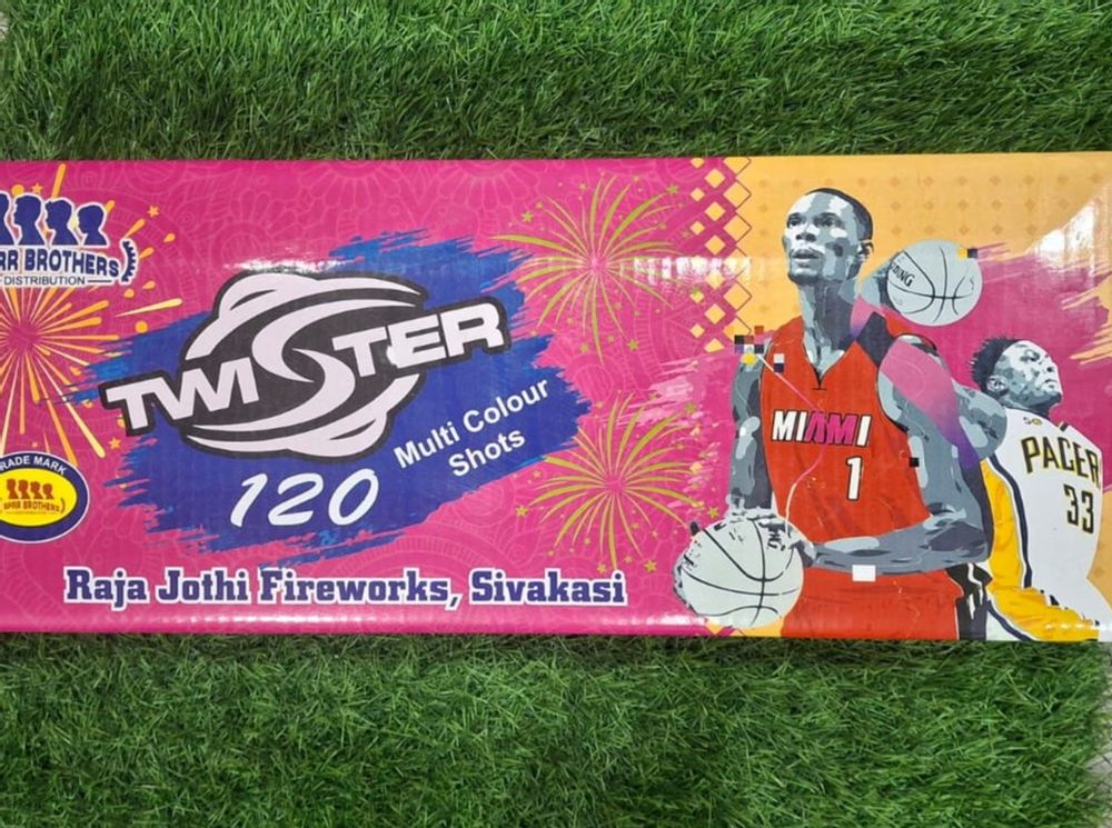 120 Shots Multi Colour (1 Pcs)